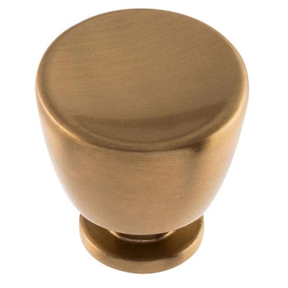 Knob Warm Brass Brass / Gold Knobs