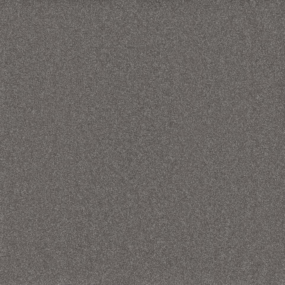Textured Saxony Centime Gray Carpet