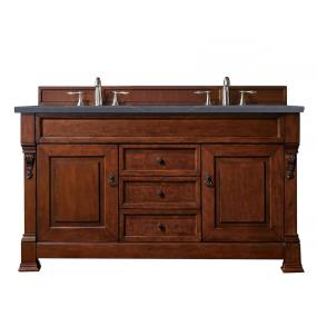 Base with Sink Top Warm Cherry Medium Finish Vanities