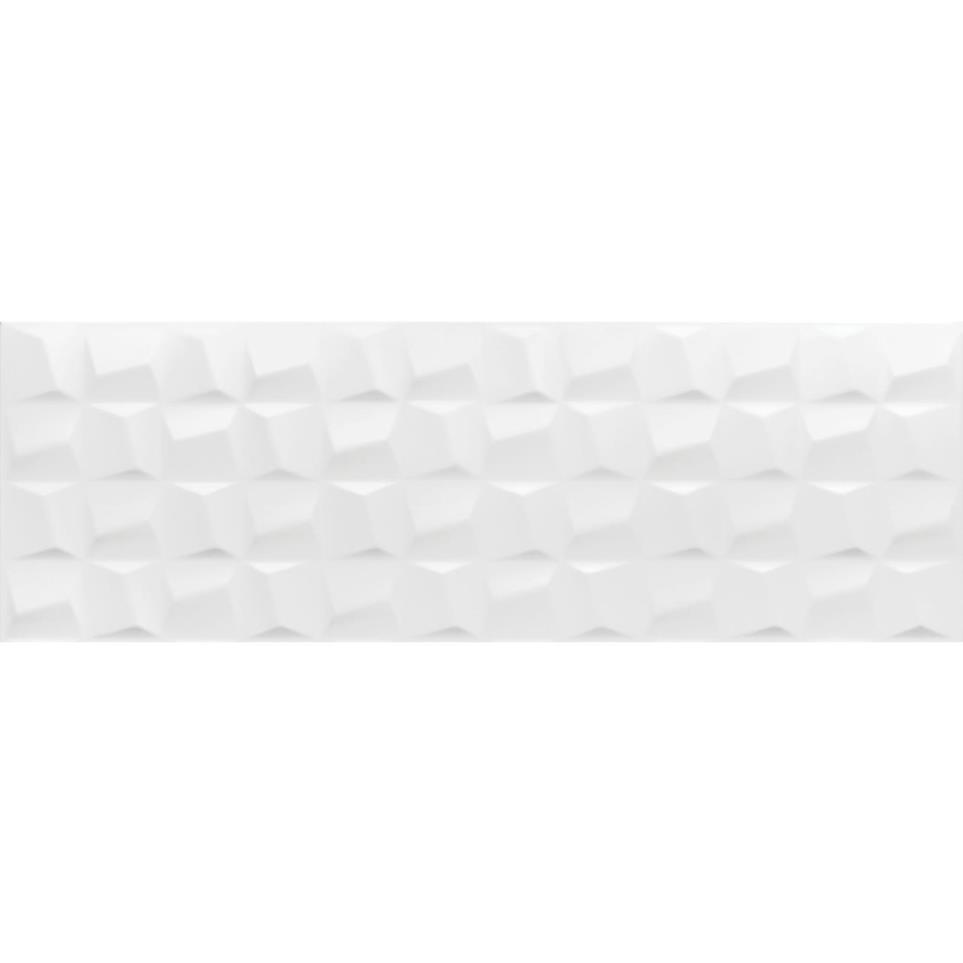Tile Retrocube Satin White Tile