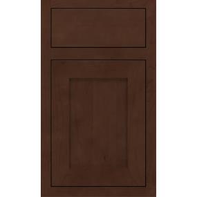 Square Bombay Dark Finish Square Cabinets