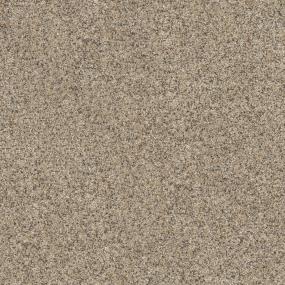 Textured Saxony Crushed Pearl Beige/Tan Carpet