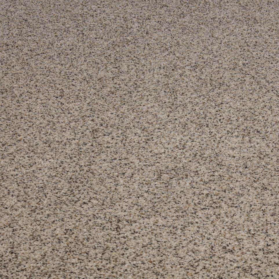Textured Saxony Crushed Pearl Beige/Tan Carpet
