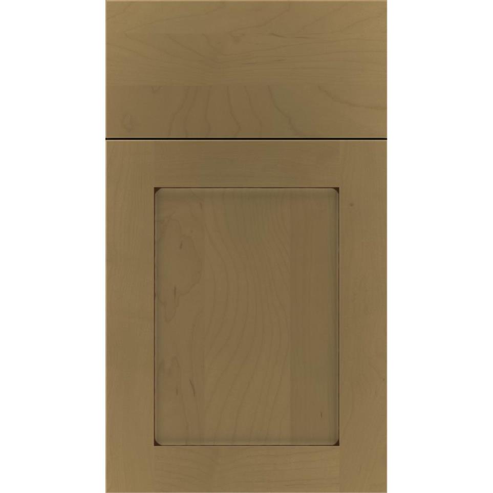 Square Frappe Mocha Glaze Glaze - Stain Square Cabinets