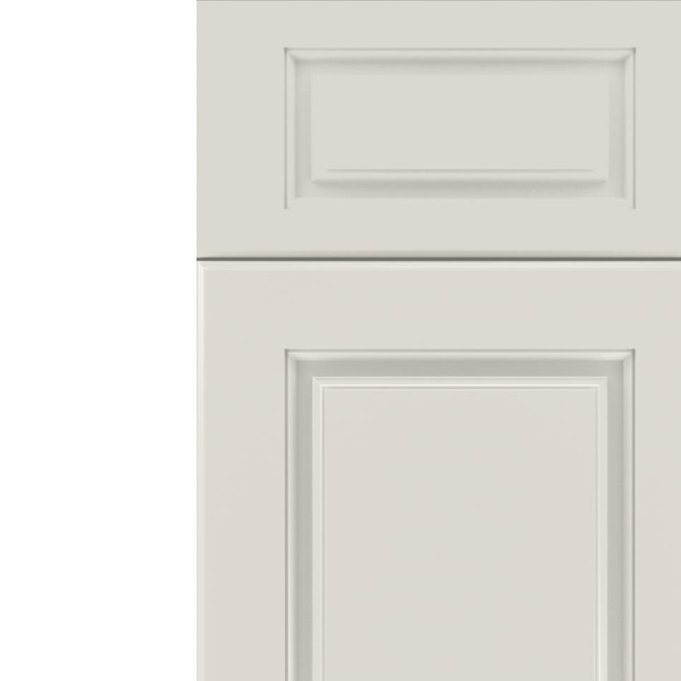 5 Piece Satin Sleet Paint - White 5 Piece Cabinets