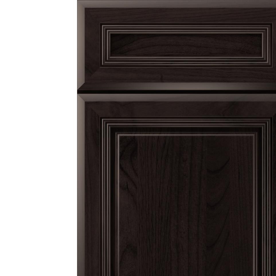 5 Piece Stout Dark Finish 5 Piece Cabinets