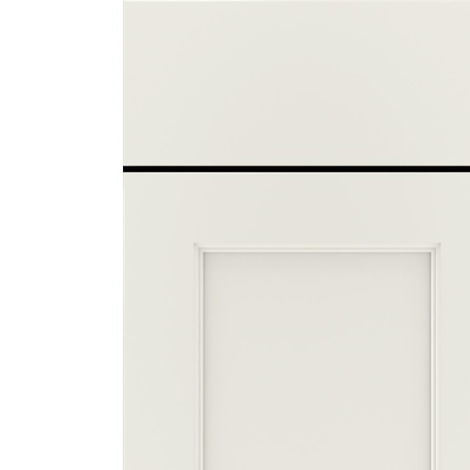 Square Icy Avalanche Paint - White Square Cabinets