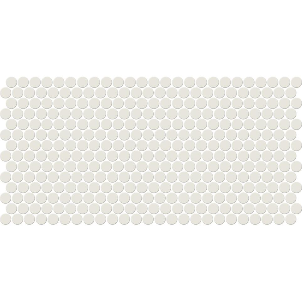 Mosaic Arctic White Matte White Tile