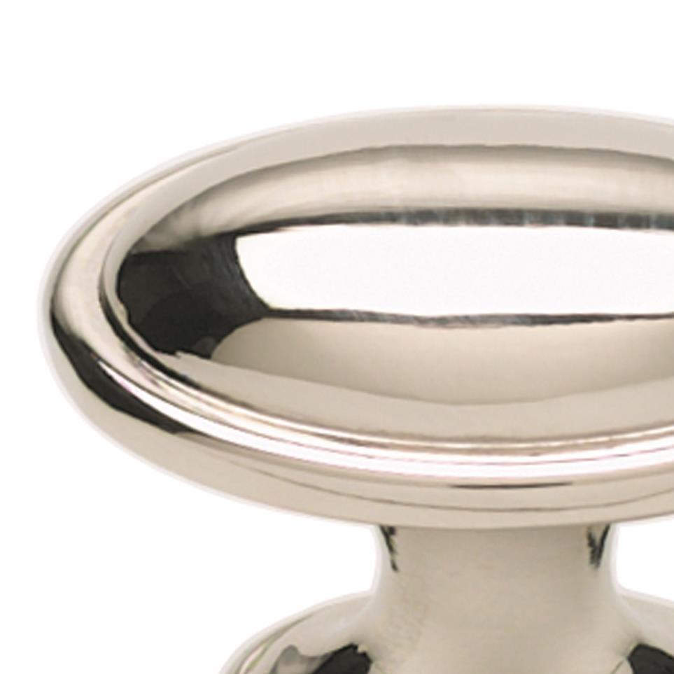 Knob Polished Nickel Nickel Knobs