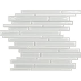 Mosaic Whisper Gray White Tile