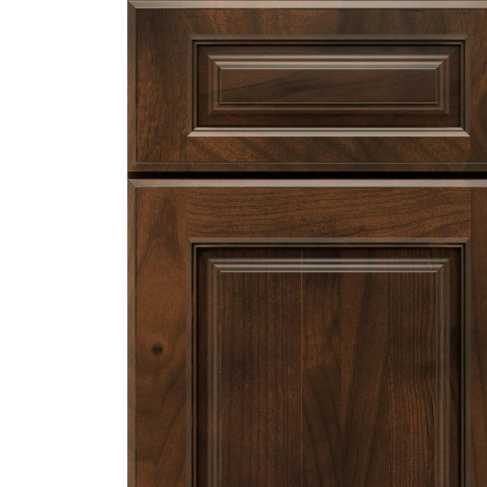 Square Black Forest Glaze - Stain Square Cabinets