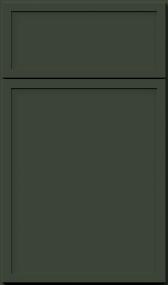 Square Hunter Green Paint - Other Cabinets