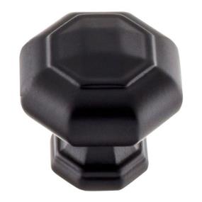 Knob Matte Black Black Knobs