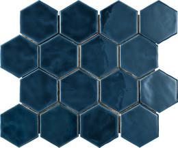 Mosaic Twilight Glossy Blue Tile