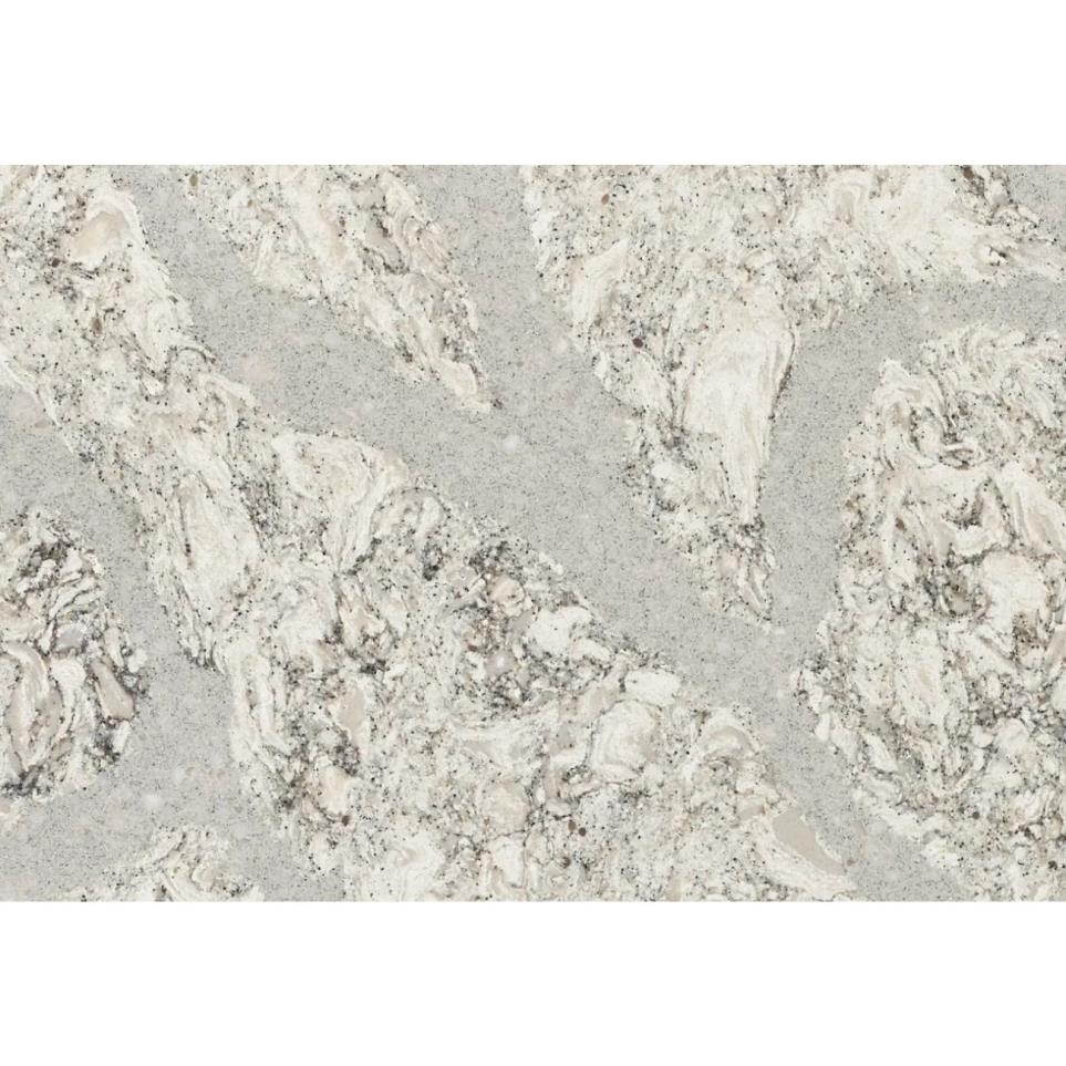 Slab Summerhill Grey / Black Quartz Countertops