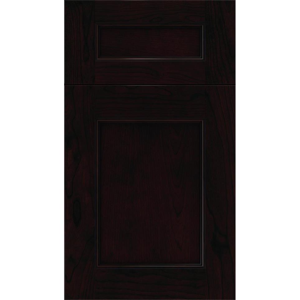 Square Espresso Black Glaze Glaze - Stain Square Cabinets