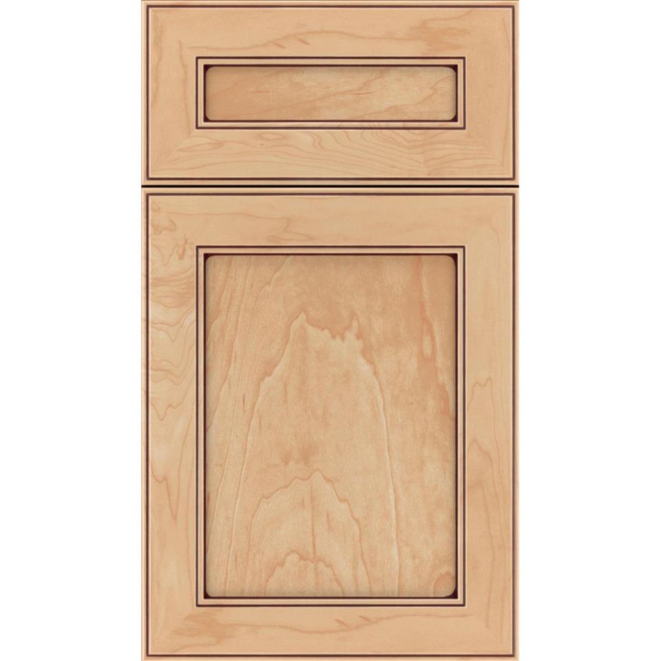 Square Natural Mocha Glaze Glaze - Stain Square Cabinets