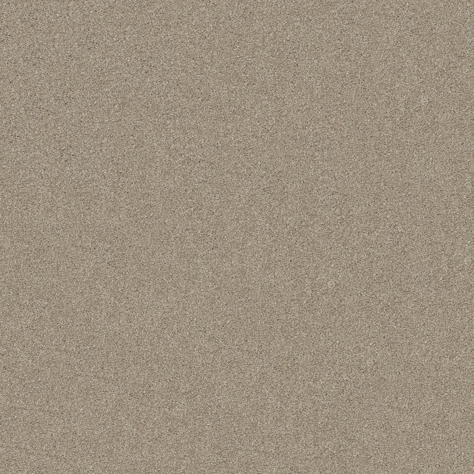 Plush Saxony Rock Garden Beige/Tan Carpet