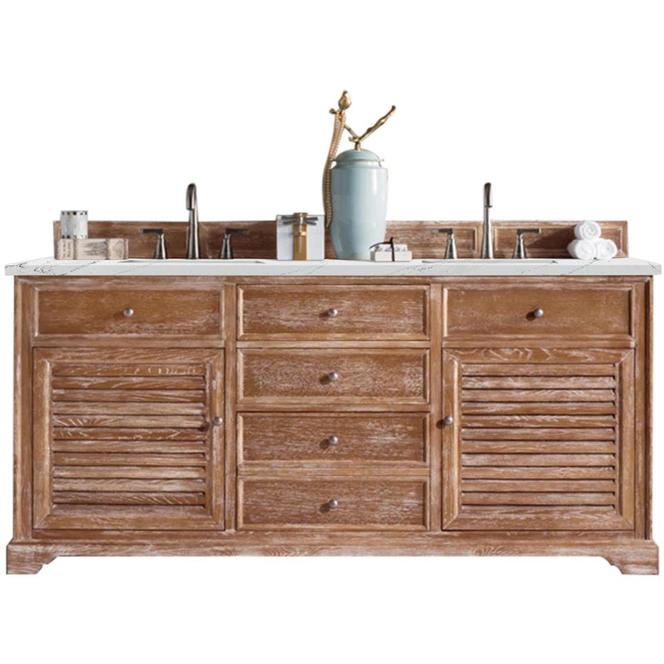 Base with Sink Top Driftwood Medium Finish Vanities