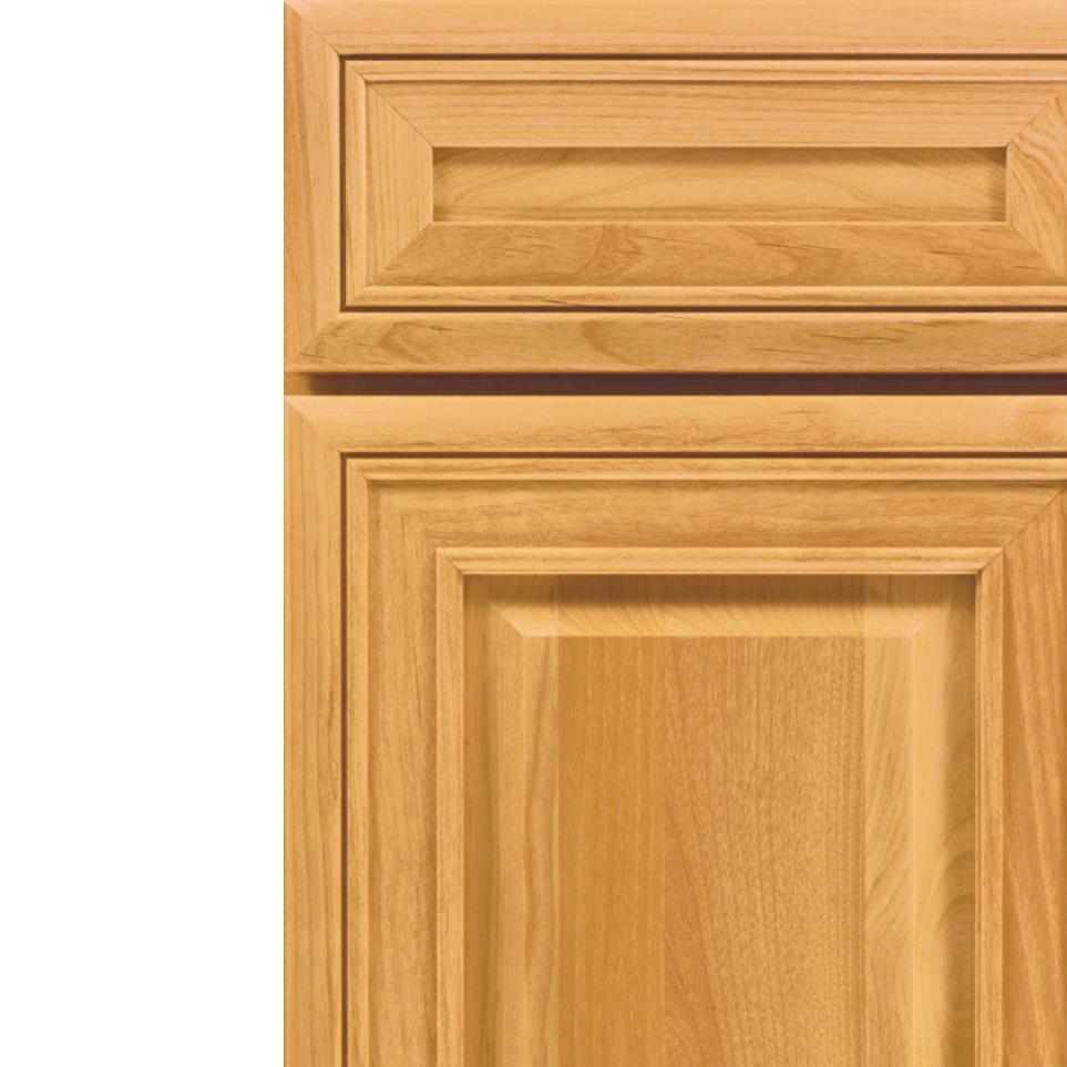 Square Natural Light Finish Square Cabinets