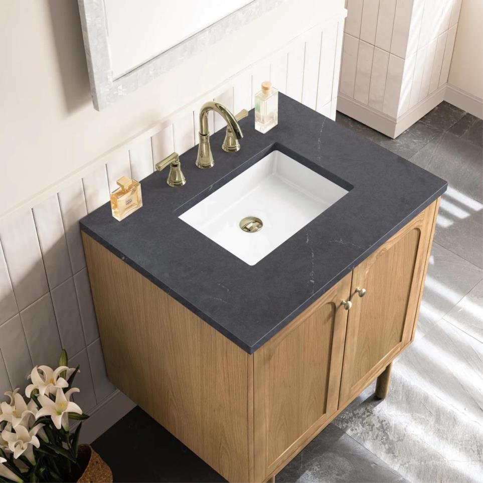 Base with Sink Top Light Oak Light Finish Vanities