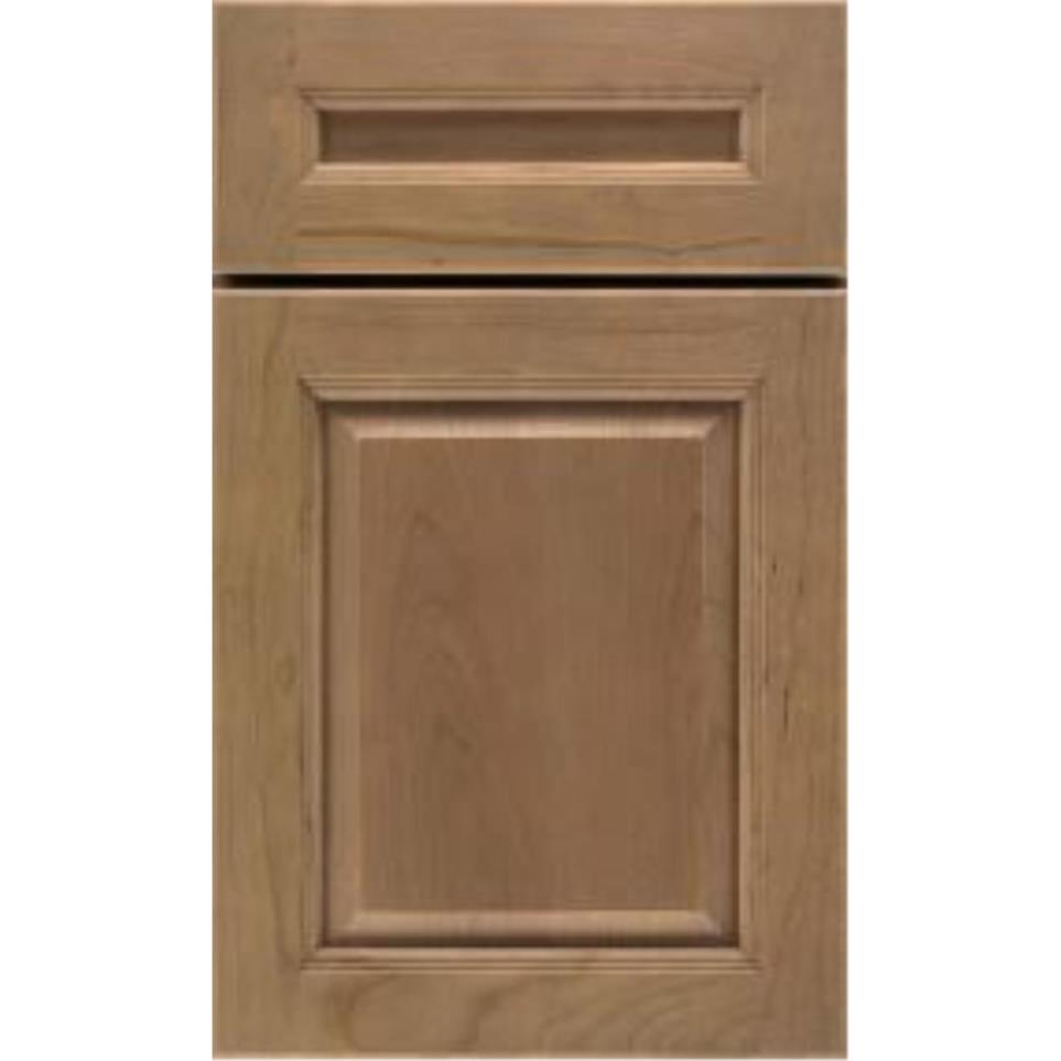 5 Piece Buckskin Medium Finish 5 Piece Cabinets
