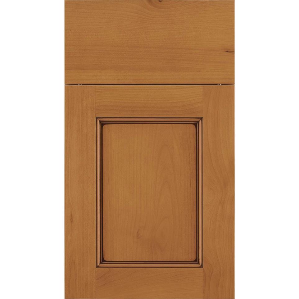 Square Ginger Mocha Glaze Glaze - Stain Square Cabinets