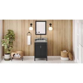 Base with Sink Top Black Grey / Black Vanities