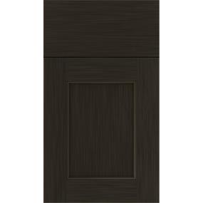 Square Weathered Slate Dark Finish Square Cabinets