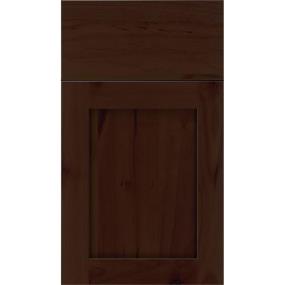 Square Cappuccino Dark Finish Square Cabinets