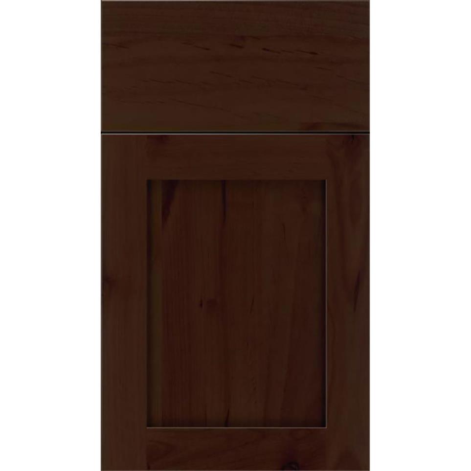 Square Cappuccino Dark Finish Square Cabinets