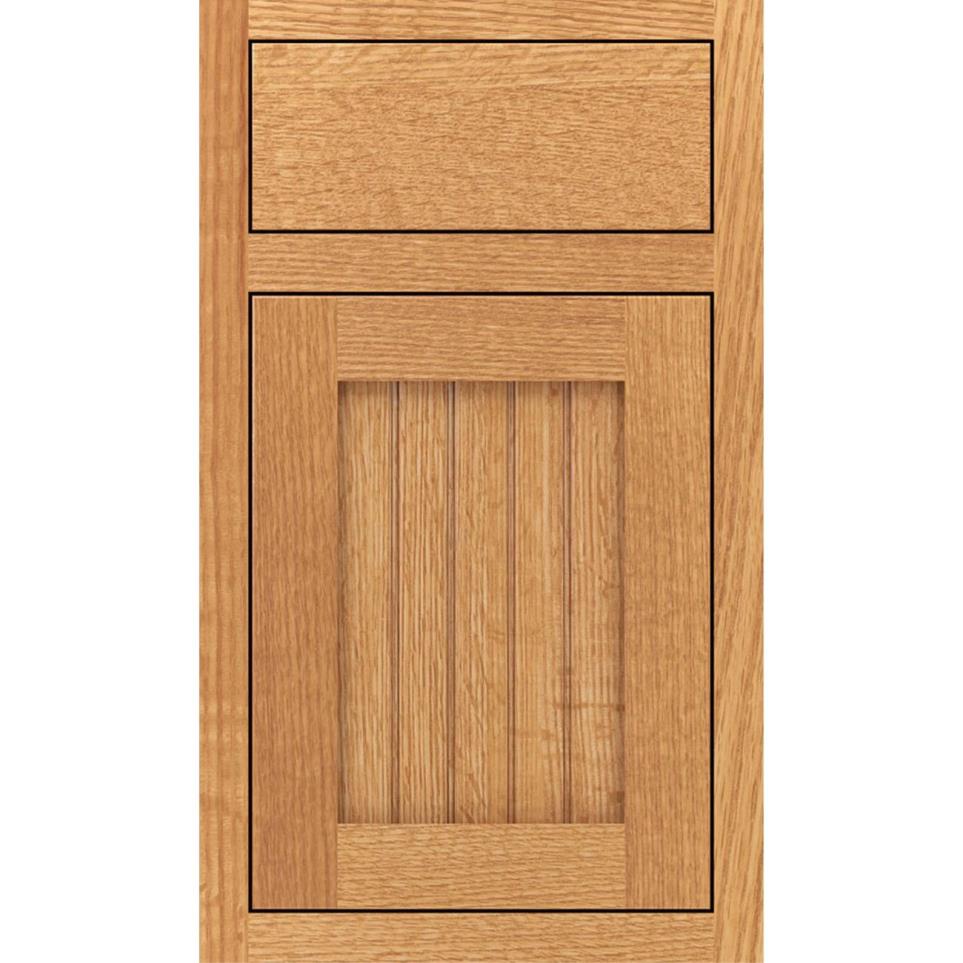Square Natural Light Finish Square Cabinets
