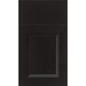 Square Charcoal Dark Finish Square Cabinets