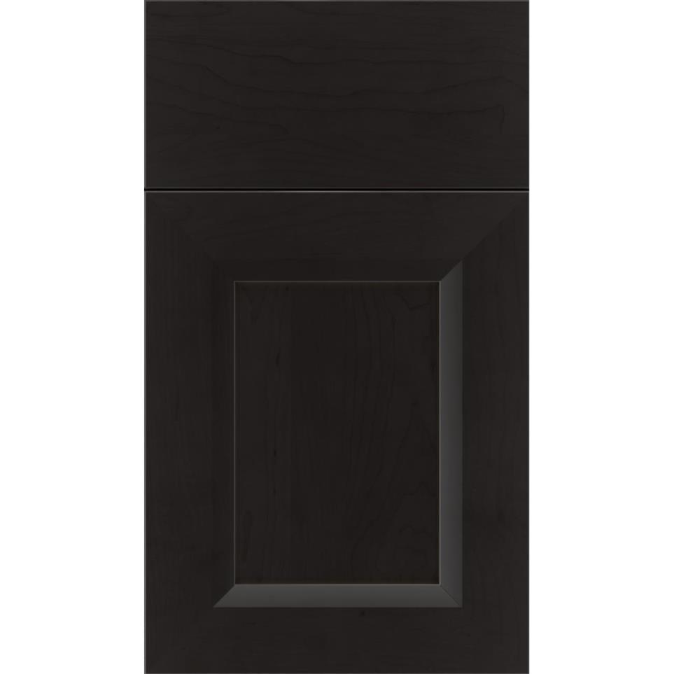 Square Charcoal Dark Finish Square Cabinets