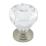Brushed Nickel / Clear
