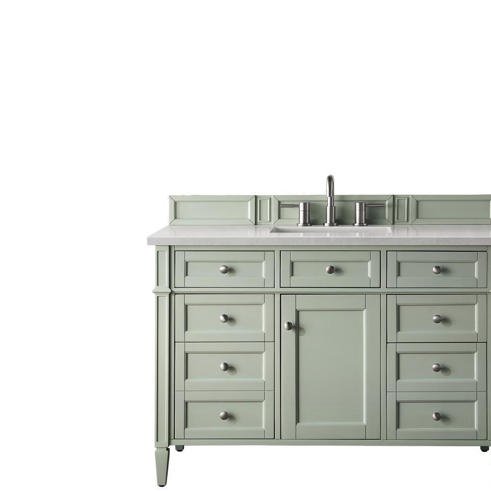 Base with Sink Top Sage Green Green Vanities