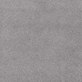 Textured Saxony True Believer Gray Carpet