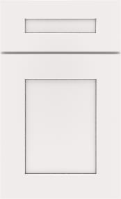 White With Grey Stone Penned