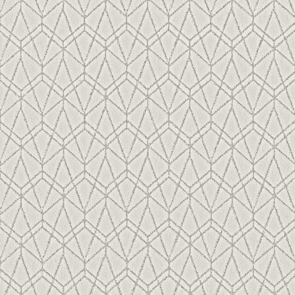 Pattern Aspiration White Carpet