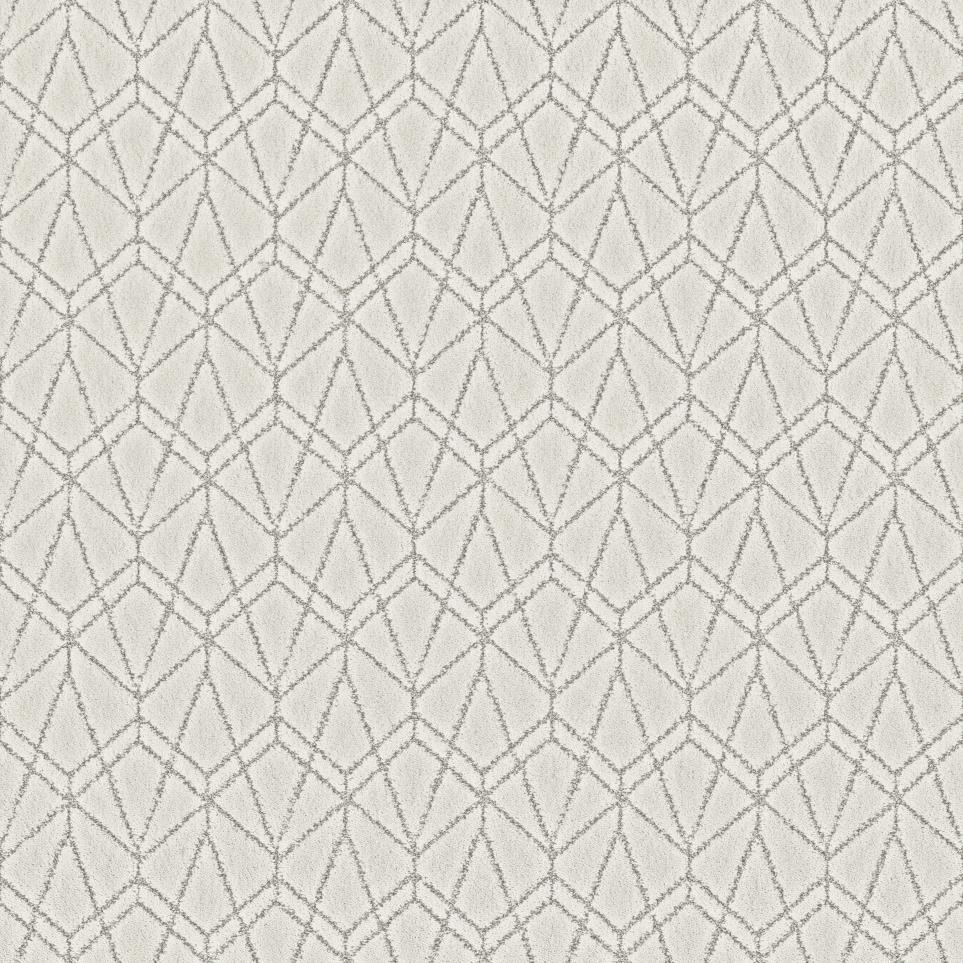 Pattern Aspiration White Carpet