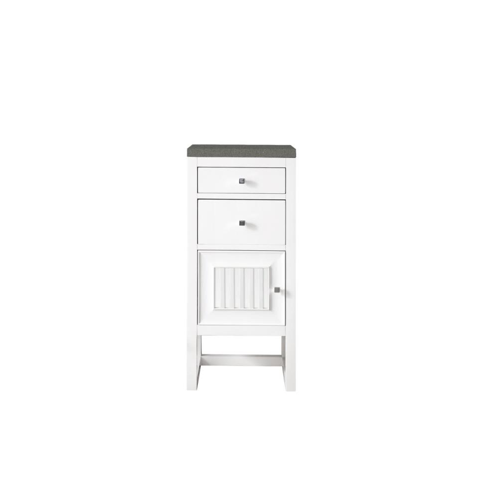 Base with Sink Top Glossy White White Vanities