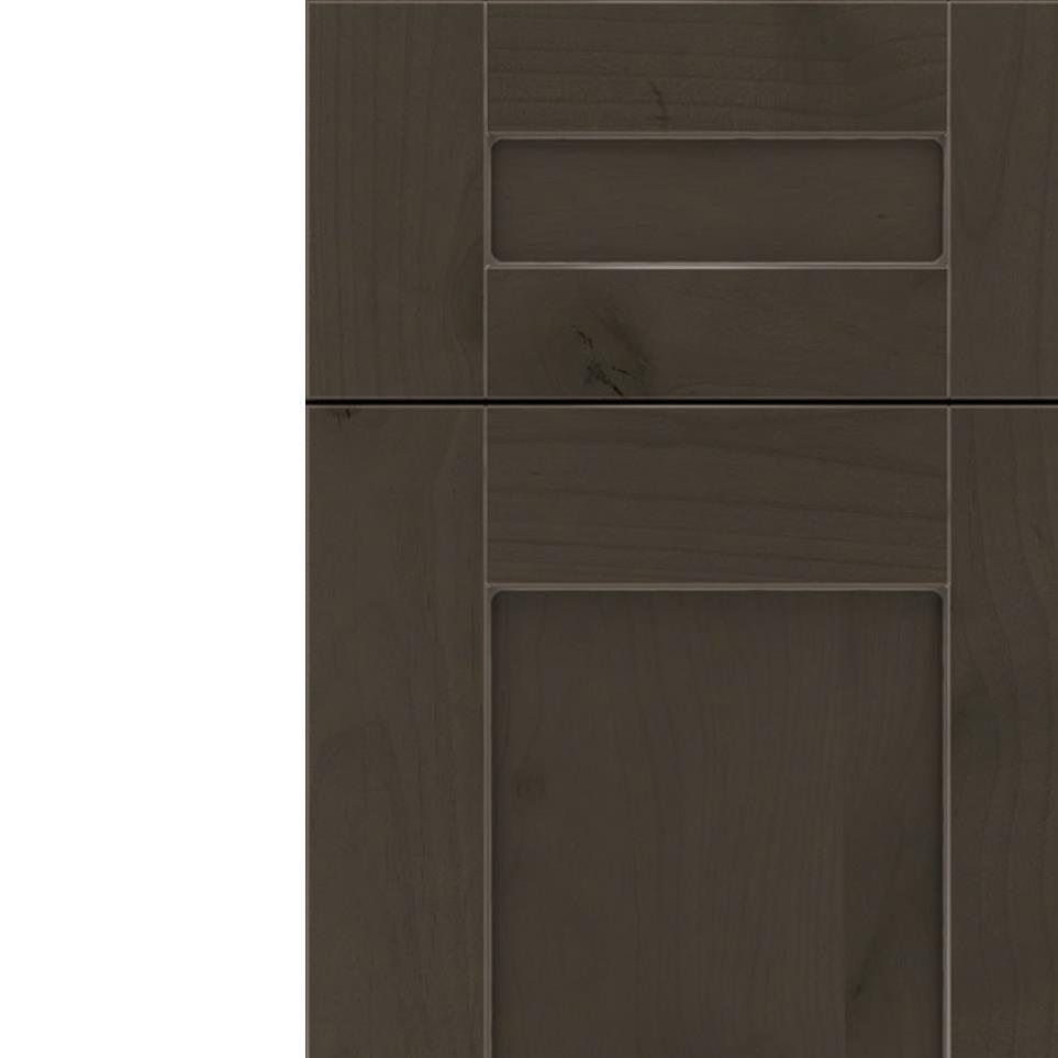 Square Thunder Pewter Glaze Glaze - Stain Square Cabinets