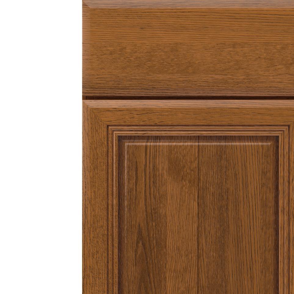 Square Single Malt Medium Finish Square Cabinets