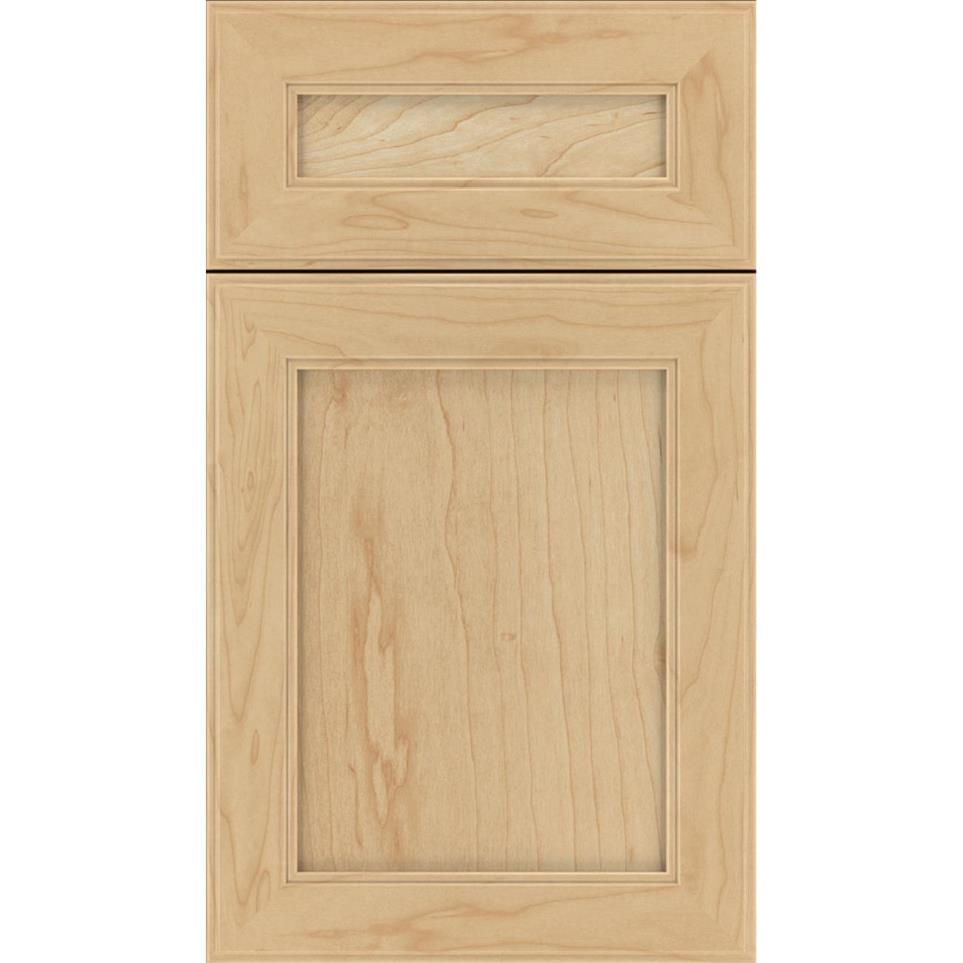 Square Natural Light Finish Square Cabinets