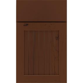 Square Chocolate Dark Finish Square Cabinets