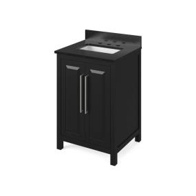 Base with Sink Top Black Grey / Black Vanities