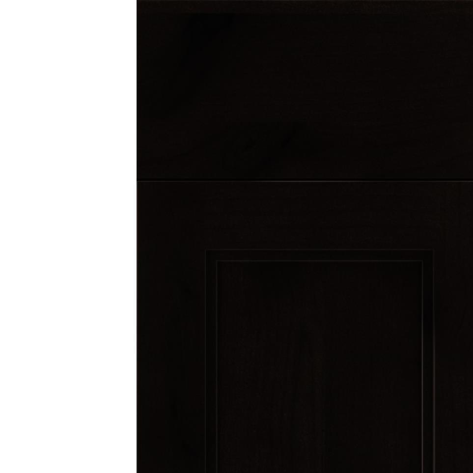 Square Espresso Dark Finish Square Cabinets