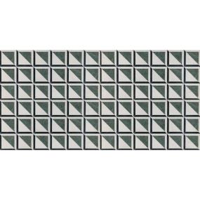 Tile Triangle Satin Green Tile