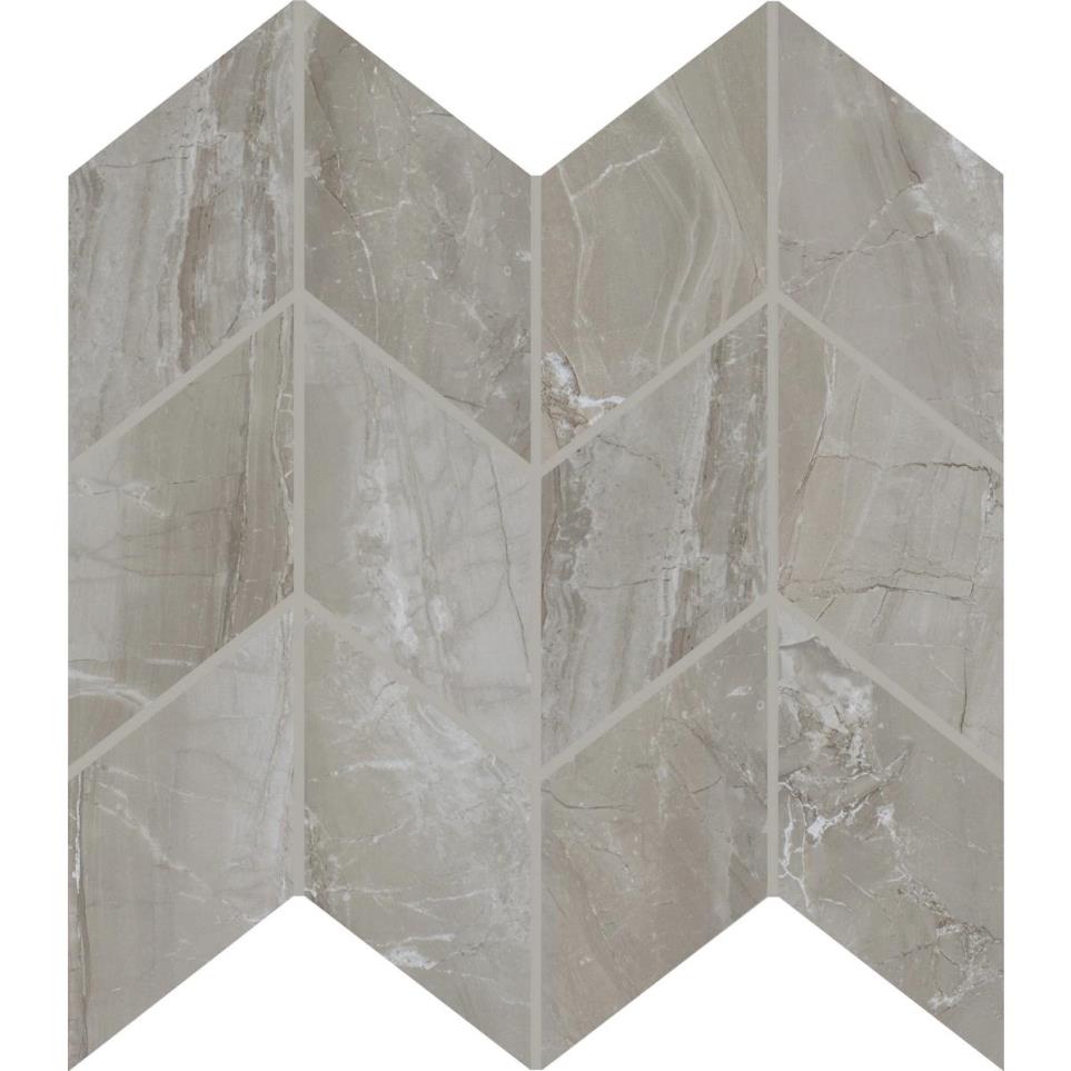 Mosaic Fortune Polished Gray Tile