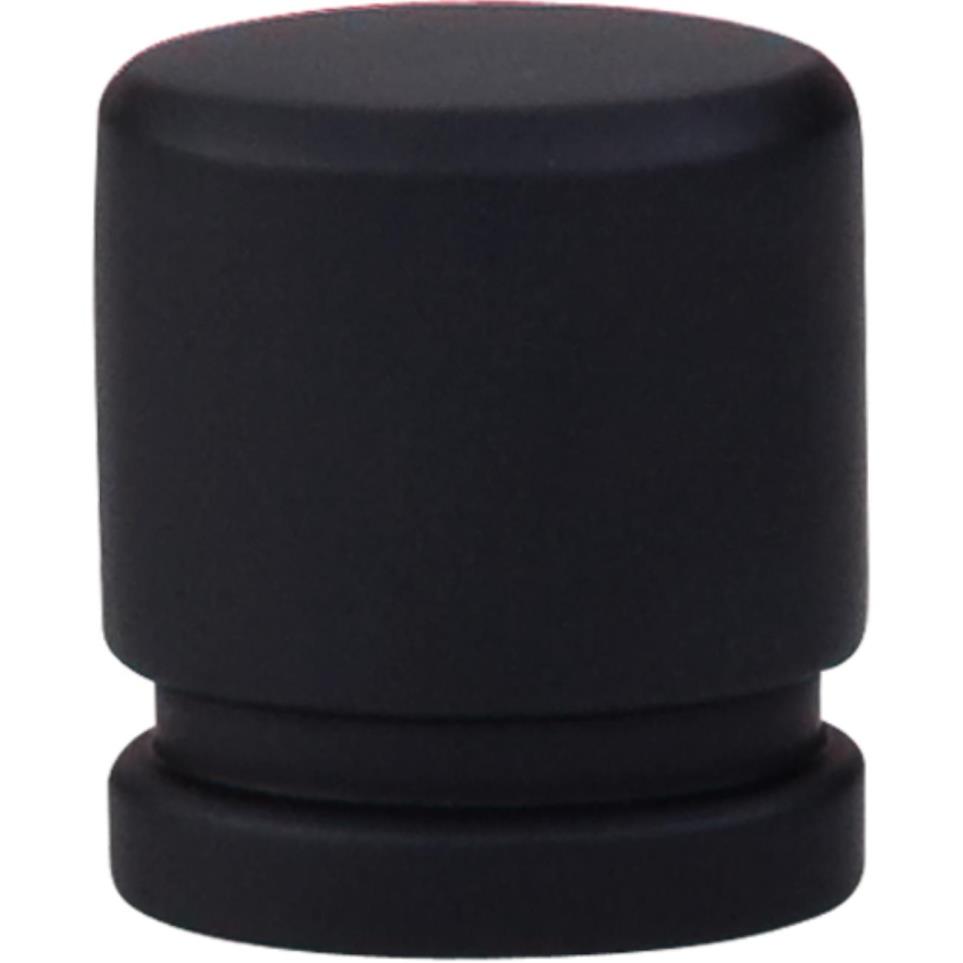 Knob Flat Black Black Knobs